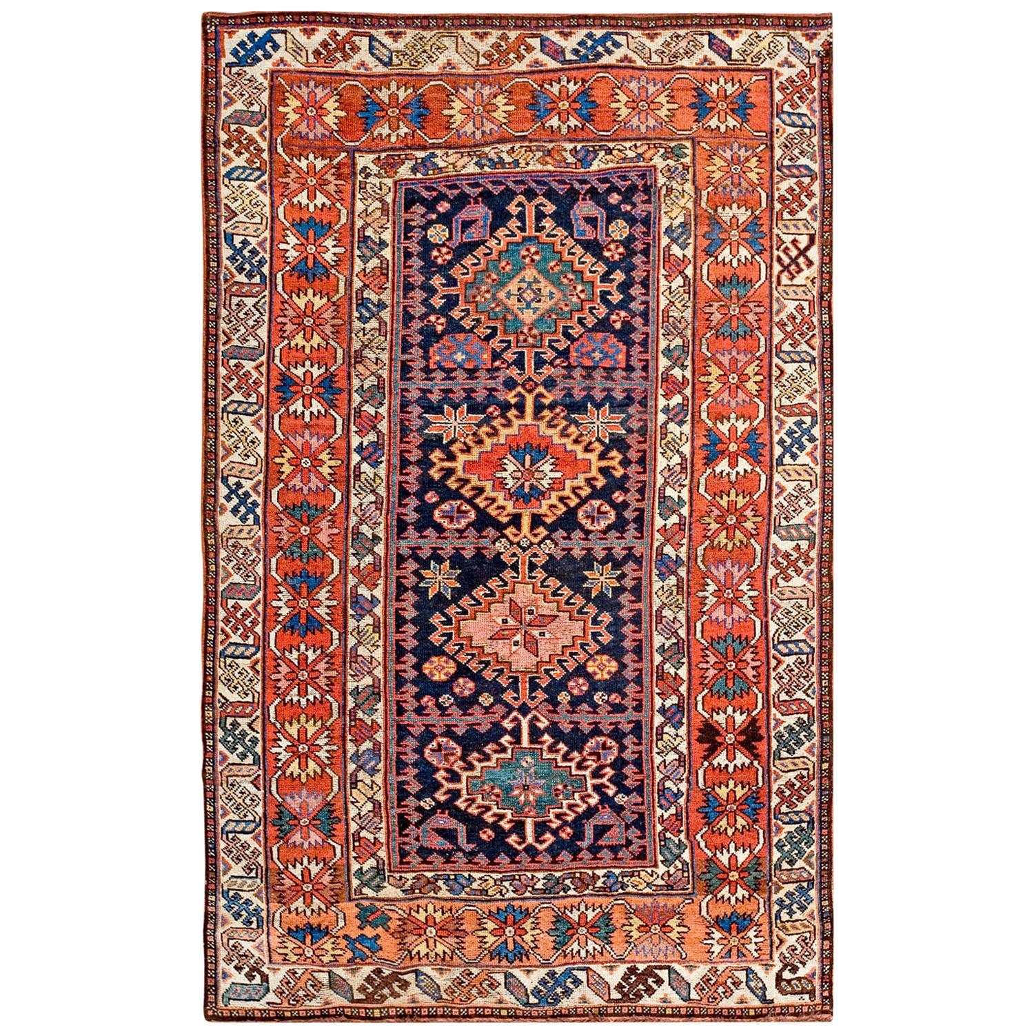 Early 20th Century N.W. Persian Carpet ( 4' x 6'4" - 122 x 193 ) For Sale