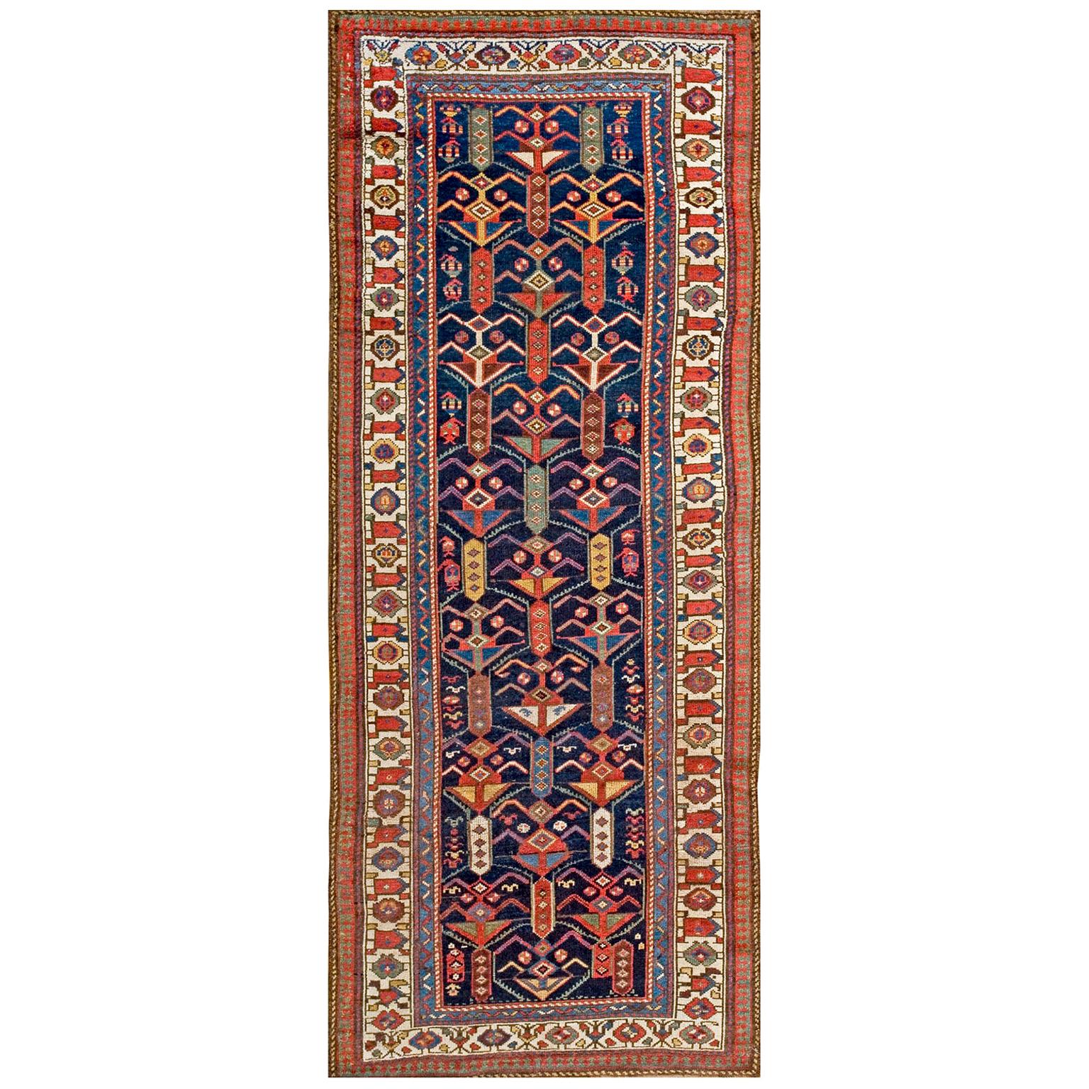 19th Century N.W. Persian Carpet ( 4' x 10' -  122 x 305 )