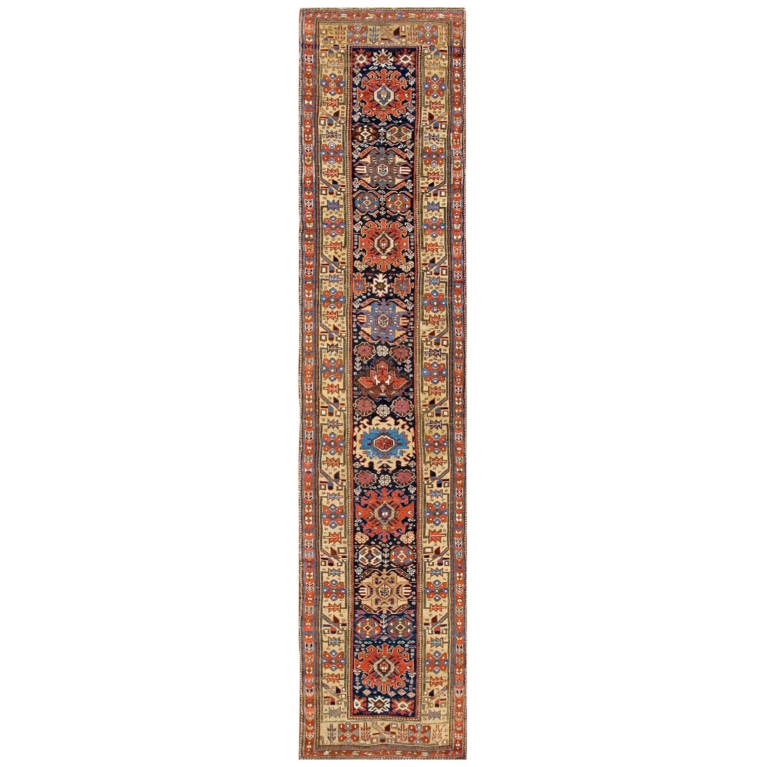 Mid 19th Century N.W. Persian Carpet ( 3'3" x 14'8" - 99 x 448 ) For Sale