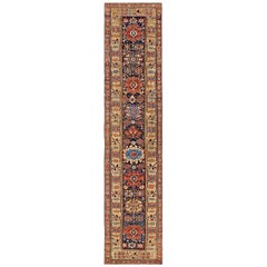 Antique Mid 19th Century N.W. Persian Carpet ( 3'3" x 14'8" - 99 x 448 )