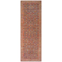 19. Jahrhundert N.W. Persischer Galerie-Teppich ( 6'6" x 19' - 198 x 579 )
