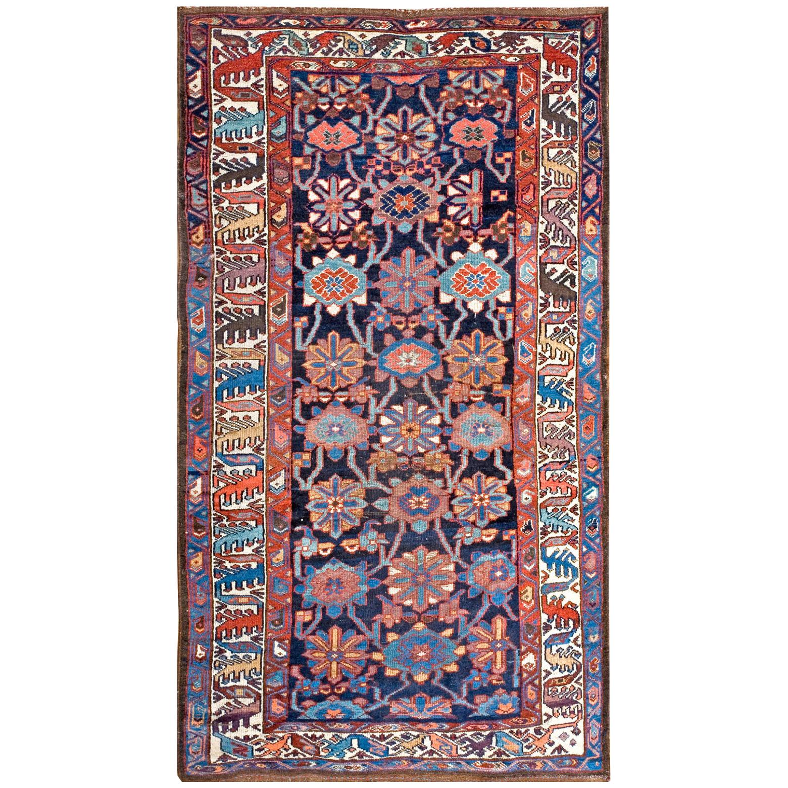 Late 19th Century NW Persian Carpet ( 4'4" x 7'8" - 132 x 233 cm )  For Sale