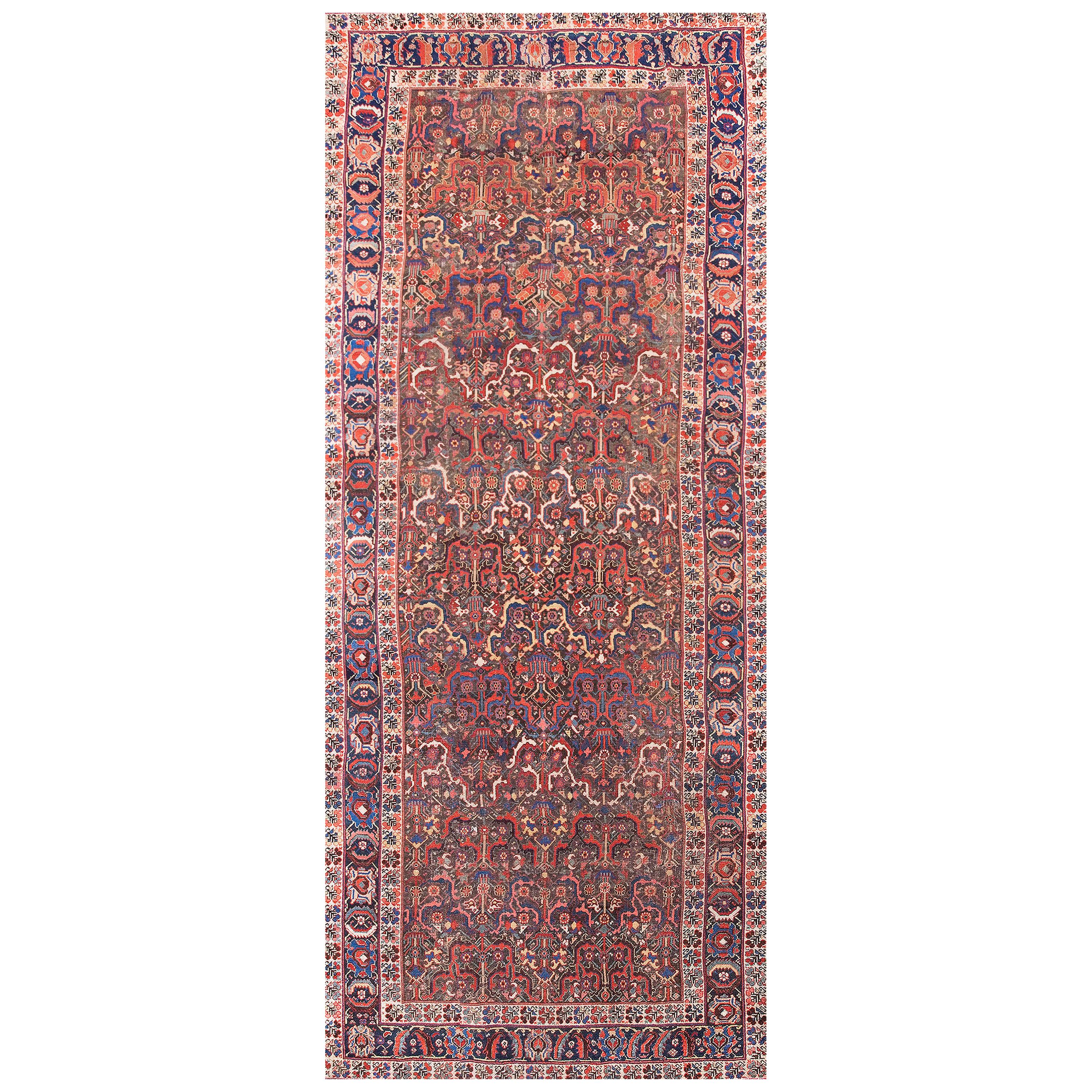 Late 18th Century N.W. Persian Gallery Carpet ( 6'4"x 15'8" - 193 x 478 )