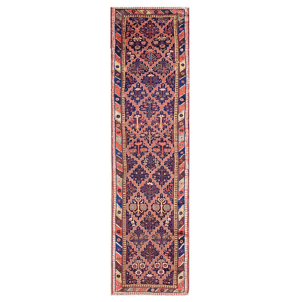 Mid 19th Century N.W. Persian Carpet ( 3'9" x 13'10" - 114 x 422 ) For Sale
