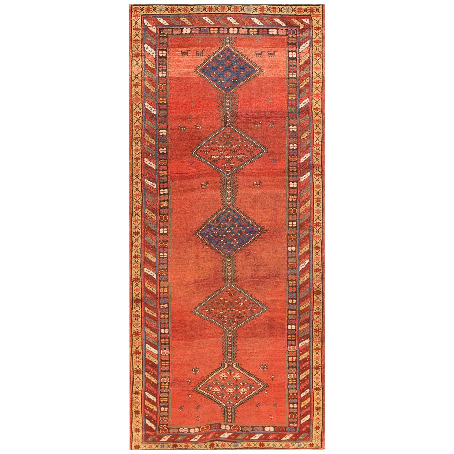 Late 19th Century N.W. Persian Carpet ( 3'9" x 8'10" - 115 x 270 )