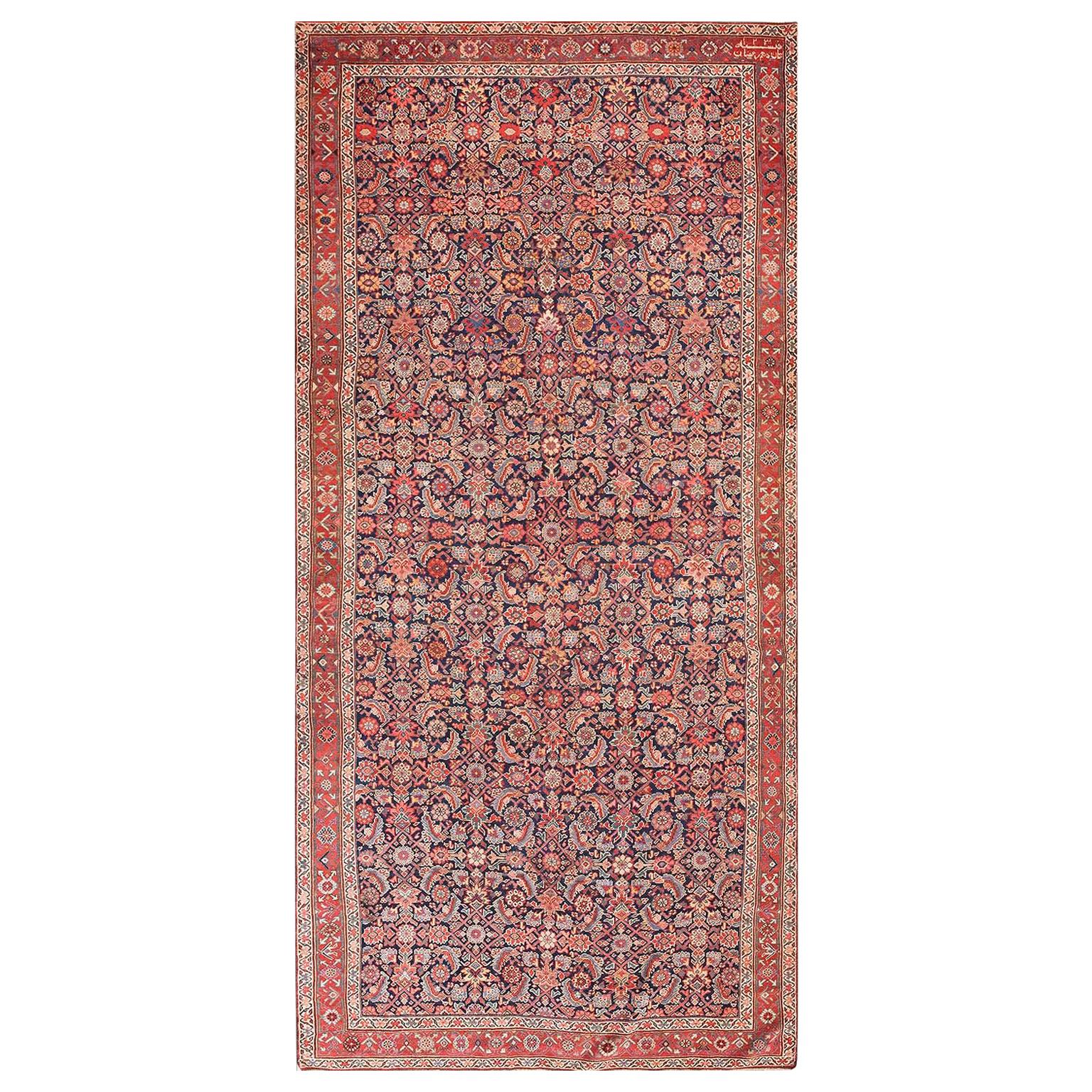 Early 19th Century N.W. Persian Carpet Dated 1814 ( 5'6" x 11'2" - 168 x 340 ) For Sale