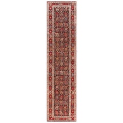 19ème siècle N.W. Tapis persan ( 3'2" x 12'8" - 97 x 386 )