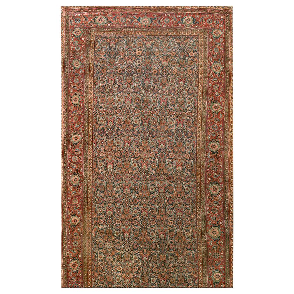Mid 19th Century NW Persian Galley Carpet ( 7'8" x 22'10" - 234 x 696 )