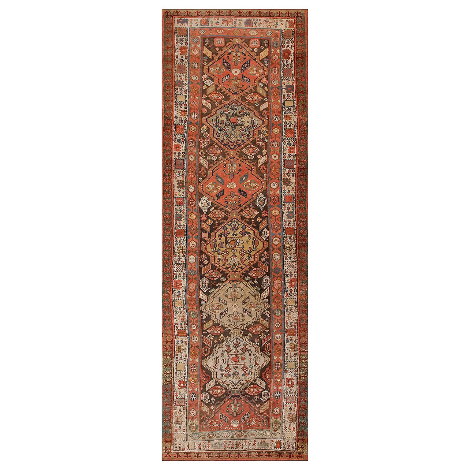 19th Century N.W. Persian Carpet ( 4'3" x 13' - 130 x 396 ) For Sale