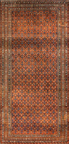 Anfang des 20. Jahrhunderts N.W. Persischer Galerie-Teppich ( 6' x 13' - 183 x 396 )
