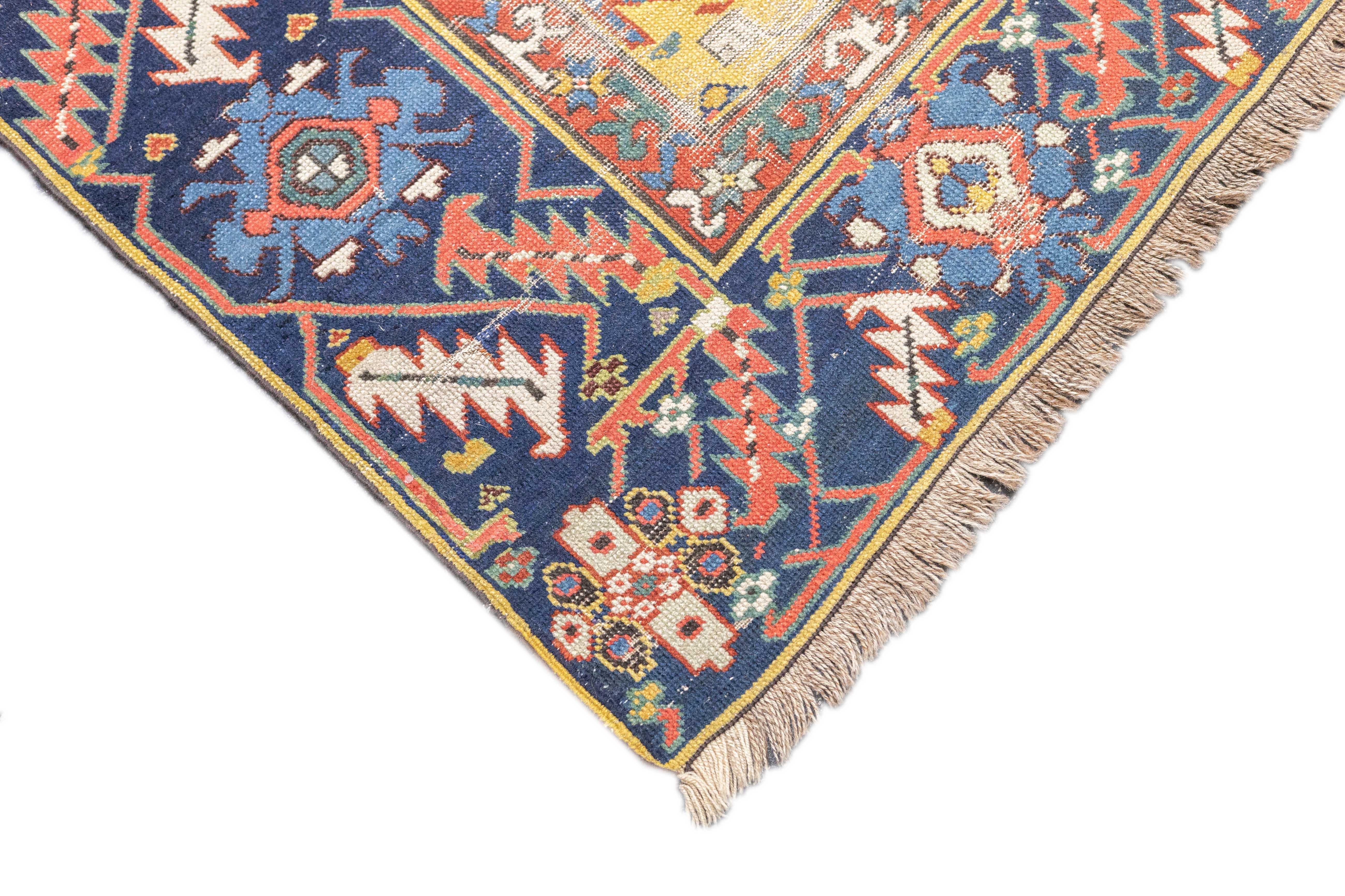 Hand-Knotted Antique NW Persian Runner 5'0