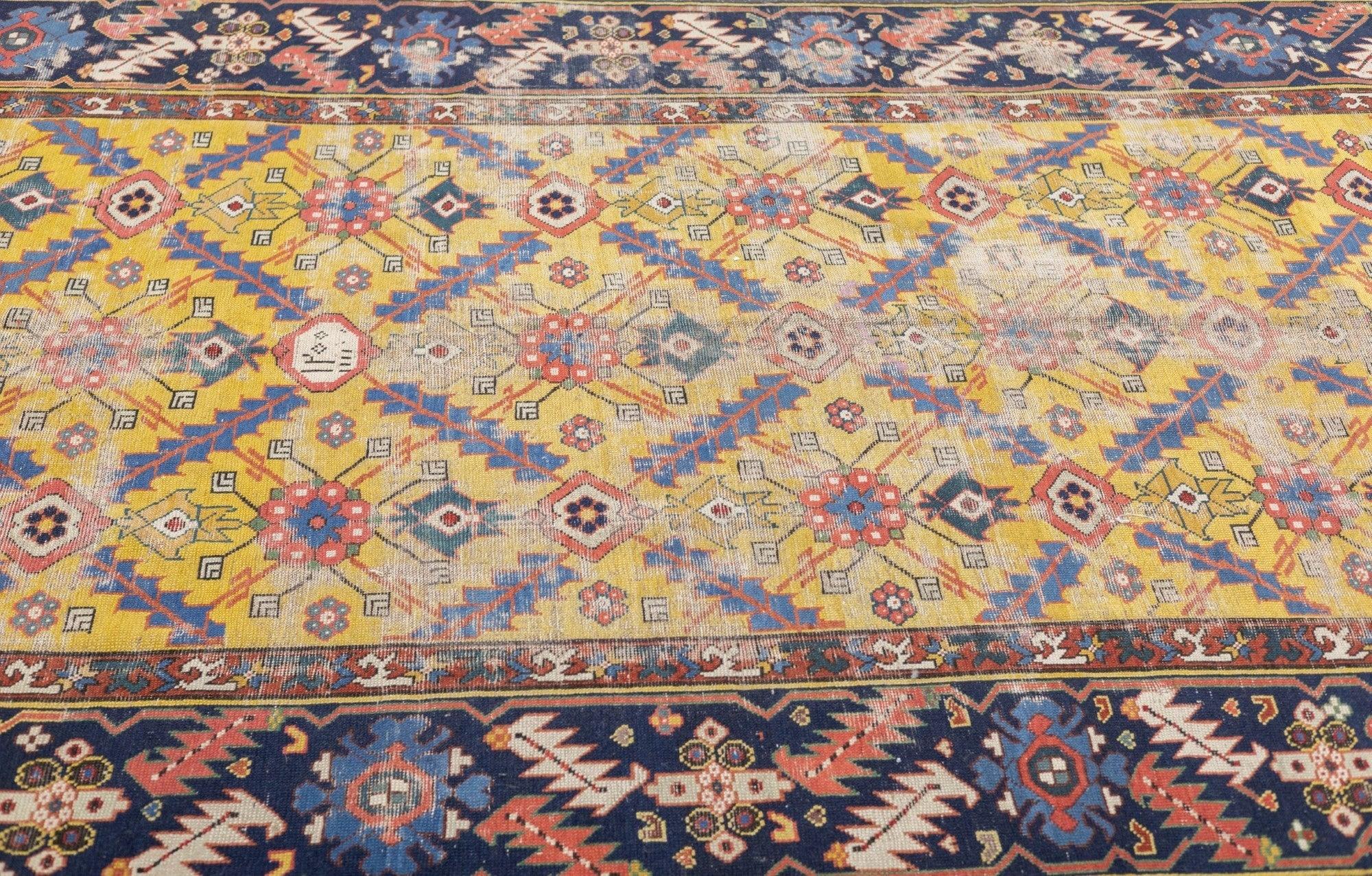 Wool Antique NW Persian Runner 5'0