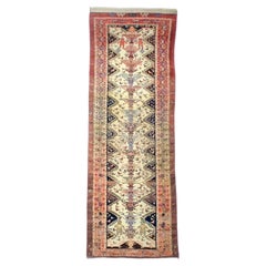 Antique NW Persian Short Runner 2'10" x 8’3”