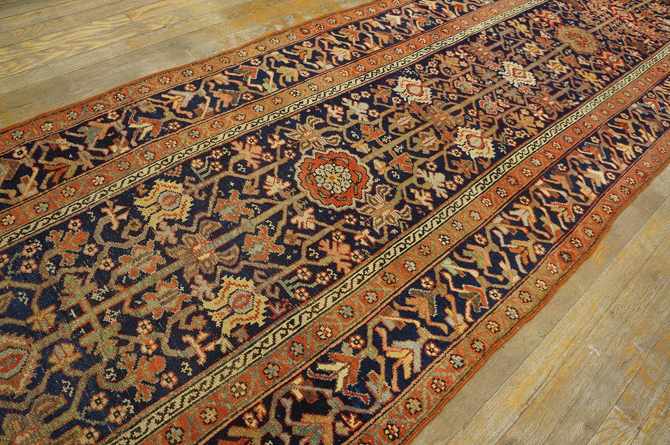 Mid 19th Century N.W. Persian Carpet ( 3'4'' x  17'5'' - 102 x 532 ) For Sale 6