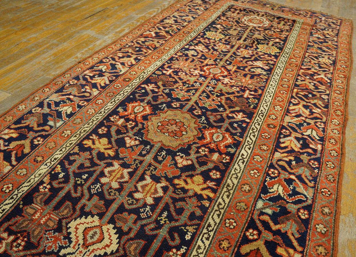 Metà del XIX secolo N.W. Tappeto persiano ( 3'4'' x  17'5'' - 102 x 532 ) in vendita 7