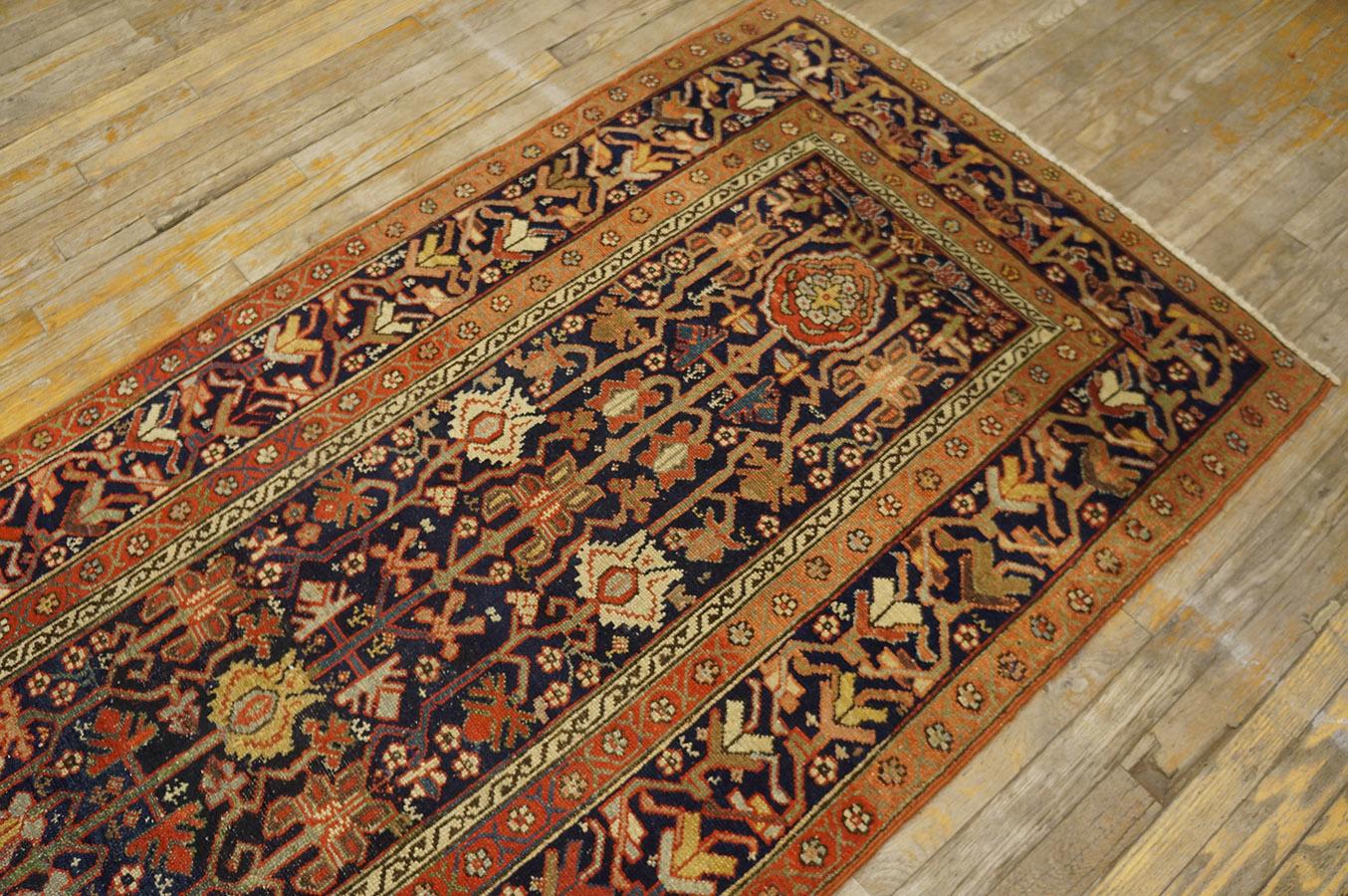 Mid 19th Century N.W. Persian Carpet ( 3'4'' x  17'5'' - 102 x 532 ) For Sale 10