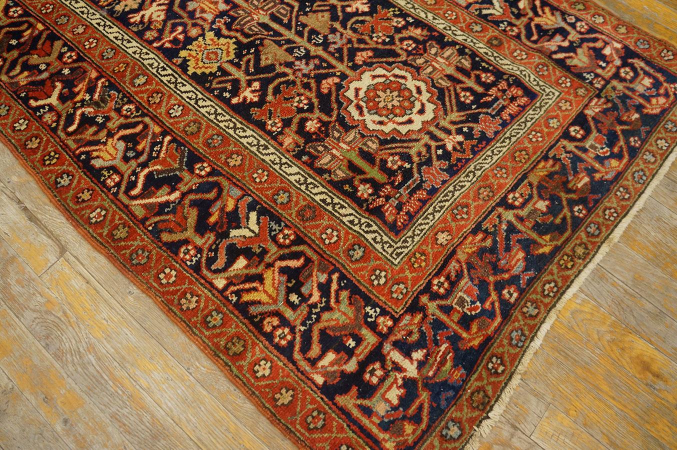 Wool Mid 19th Century N.W. Persian Carpet ( 3'4'' x  17'5'' - 102 x 532 ) For Sale
