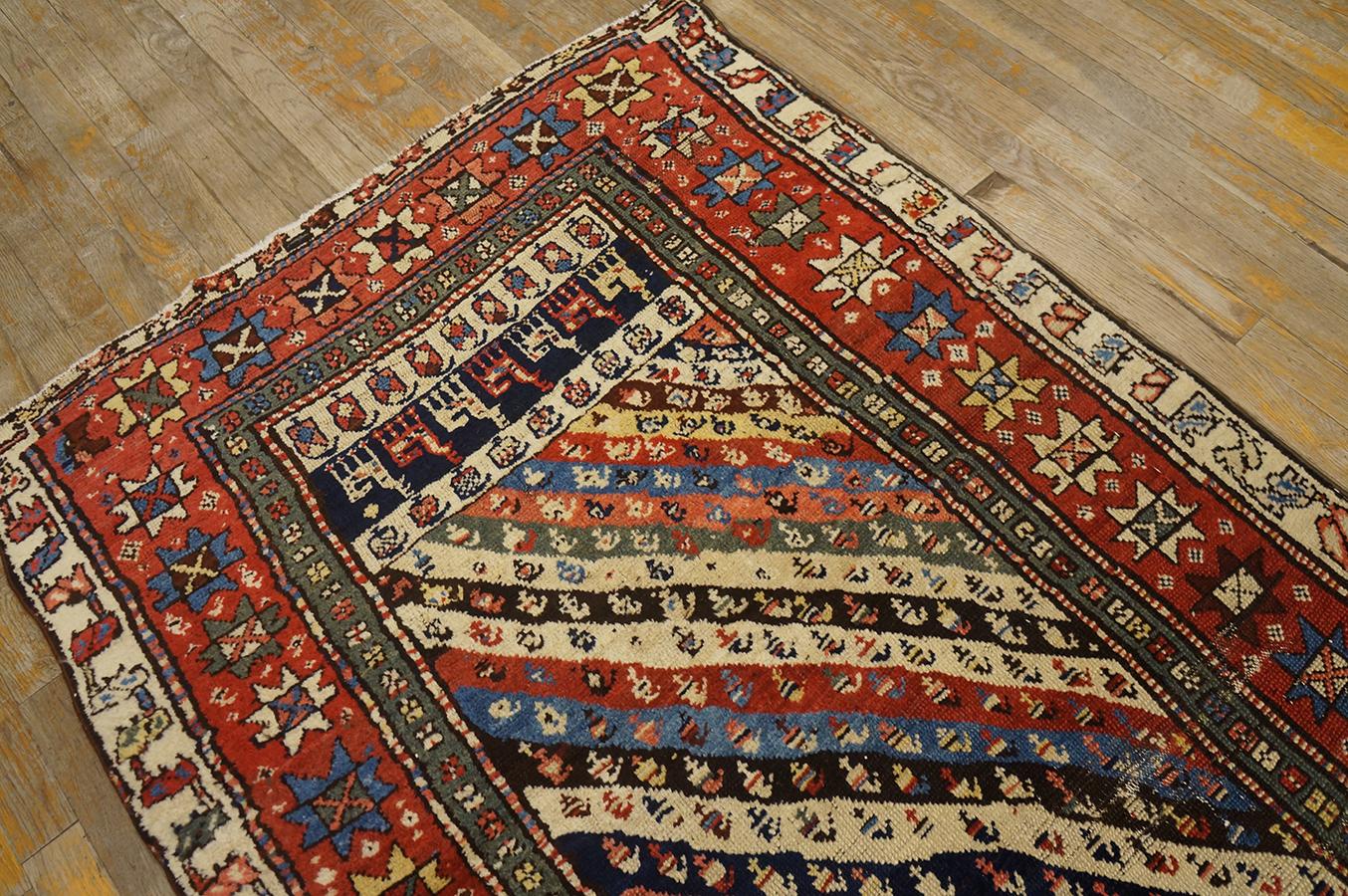 19th Century N.W. Persian Carpet ( 3'6'' x 10' - 107 x 305 ) For Sale 5