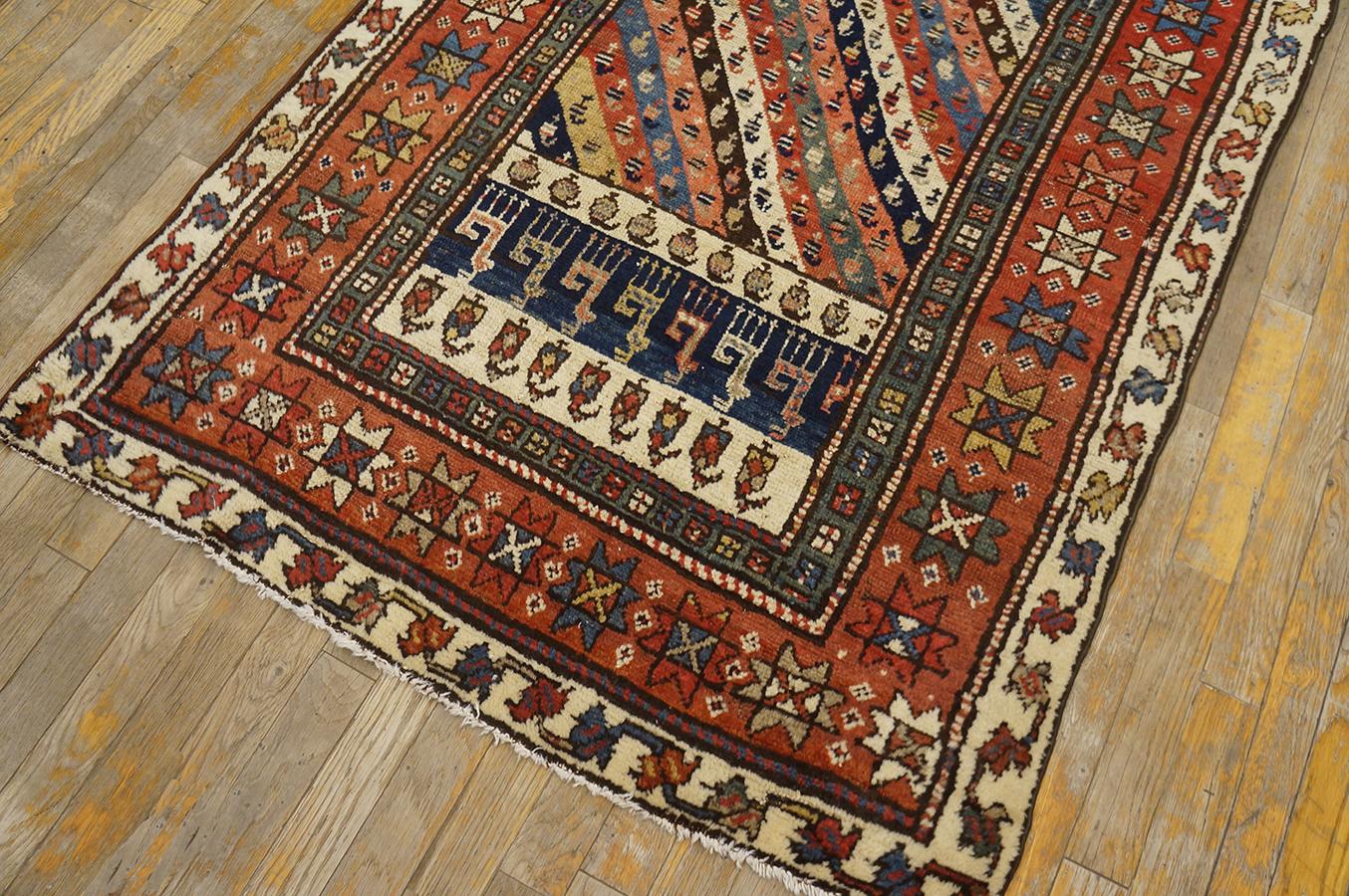 19th Century N.W. Persian Carpet ( 3'6'' x 10' - 107 x 305 ) For Sale 6