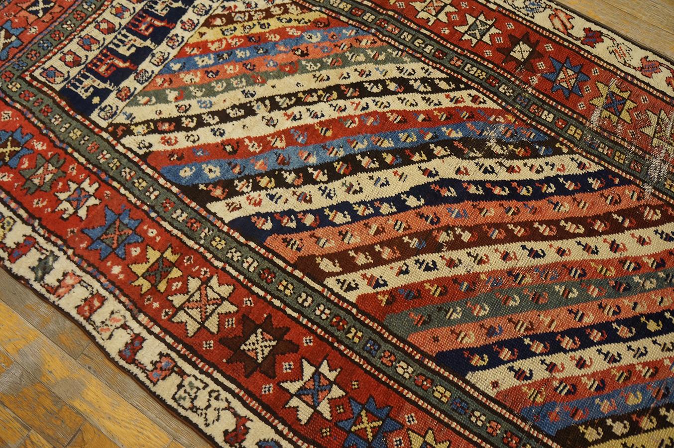 19th Century N.W. Persian Carpet ( 3'6'' x 10' - 107 x 305 ) For Sale 9