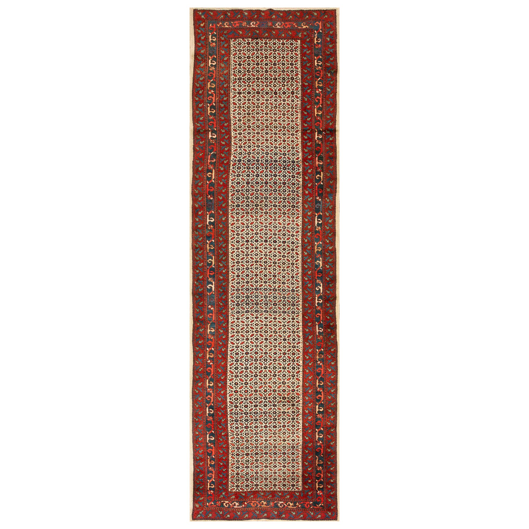 Antique N.W.Persian Rug 3' 4" x 11' 2"  For Sale