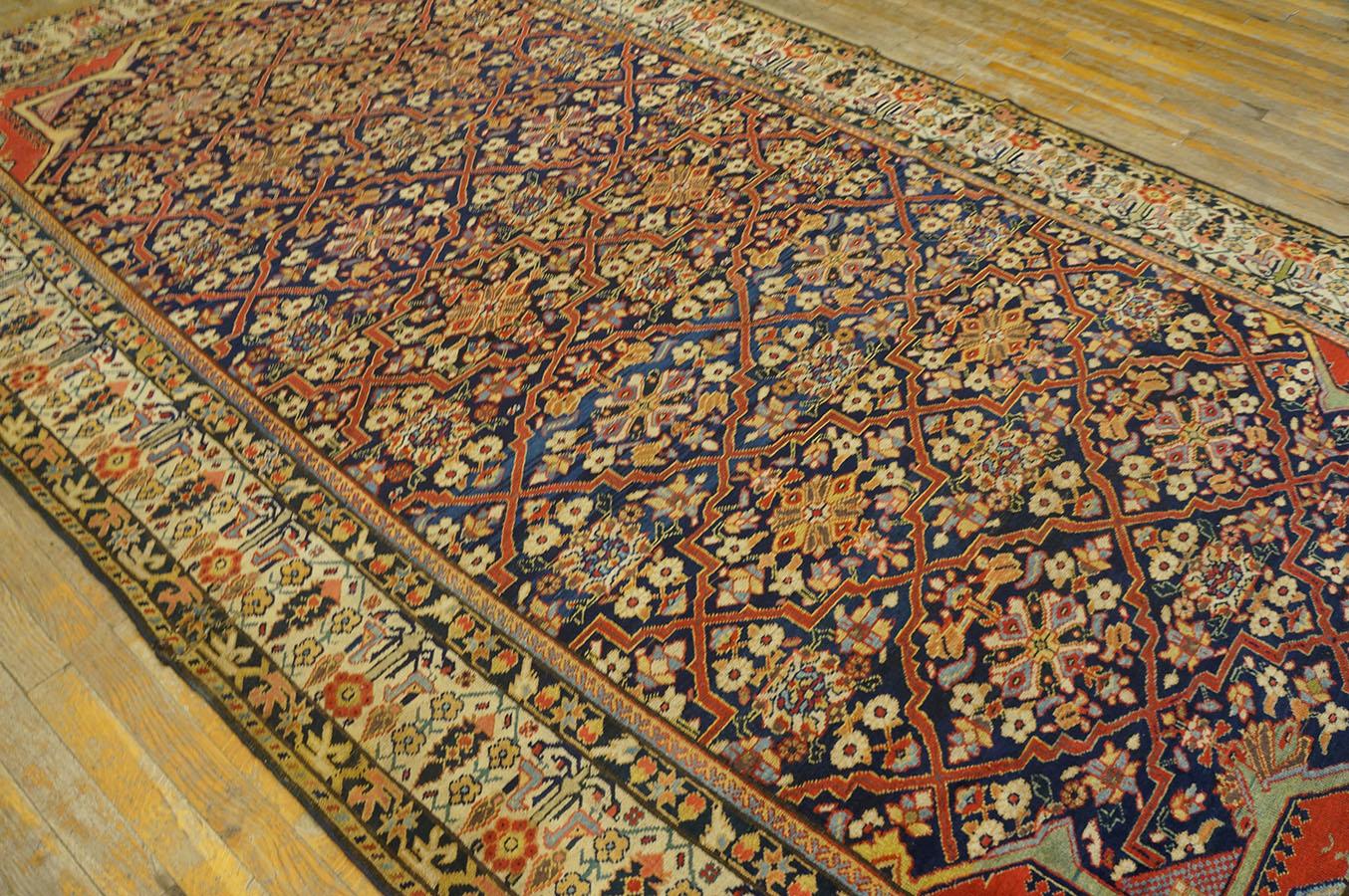 Early 19th Century Antique N.W.Persian Rug 6' 0'' x10' 8''  For Sale