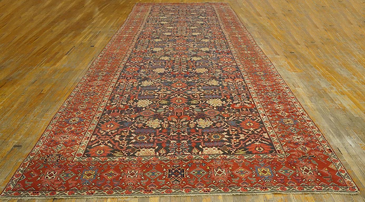 Mid 19th Century N.W. Persian Gallery Carpet 
6'10