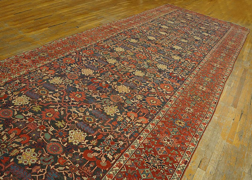 Mid 19th Century N.W. Persian Gallery Carpet ( 6'10