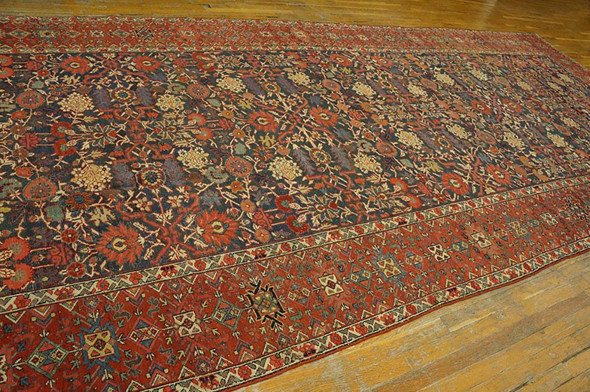 Mid-19th Century Mid 19th Century N.W. Persian Gallery Carpet ( 6'10