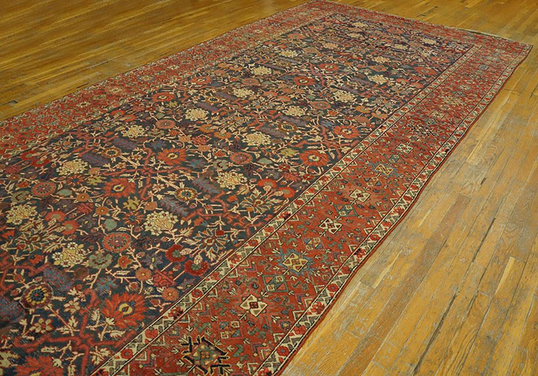 Wool Mid 19th Century N.W. Persian Gallery Carpet ( 6'10