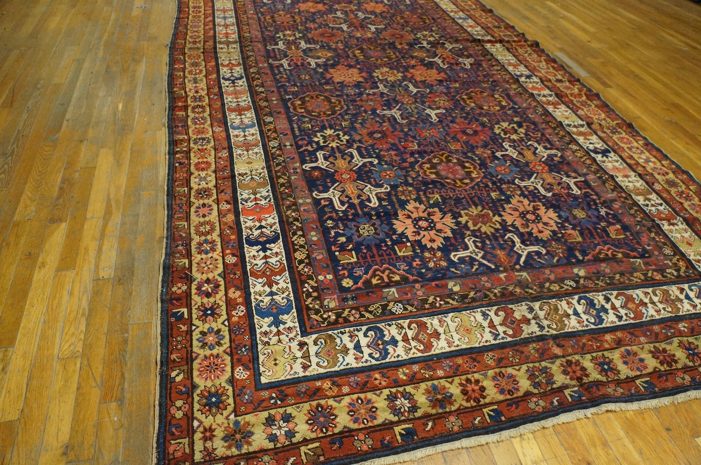 Early 20th Century Late 19th Century N.W. Persian Carpet ( 7'2