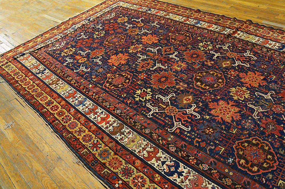 Wool Late 19th Century N.W. Persian Carpet ( 7'2