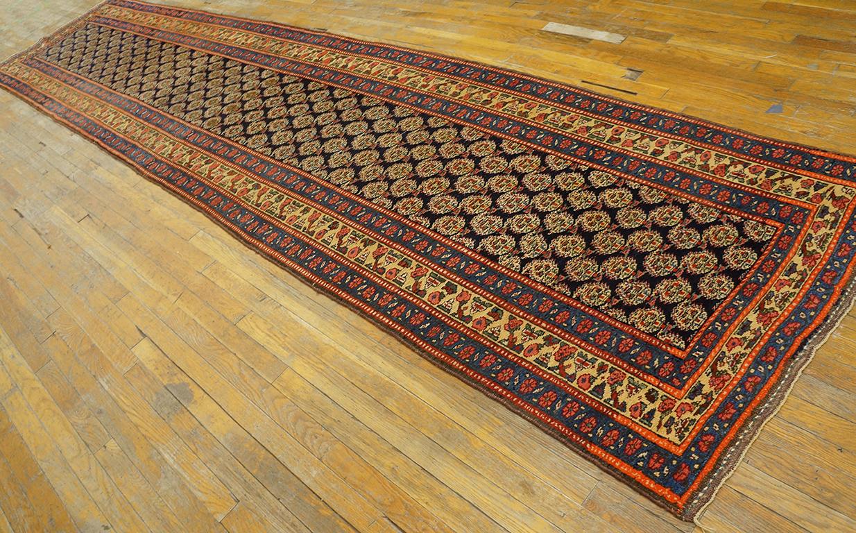 Hand-Knotted Late 19th Century NW Persian Carpet ( 3' 3