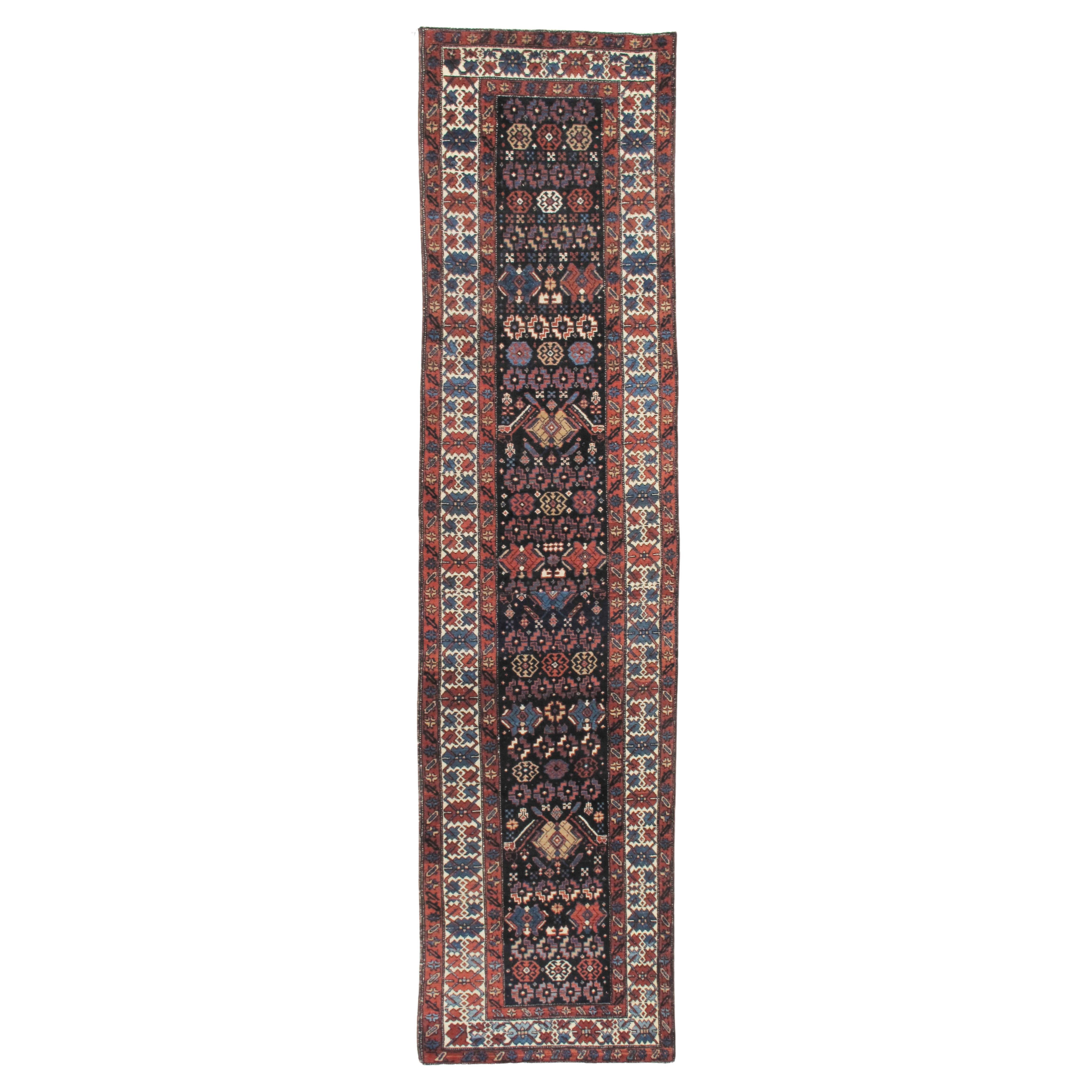 Antique N.W. Persian Runner 2'9 x 12'11 For Sale