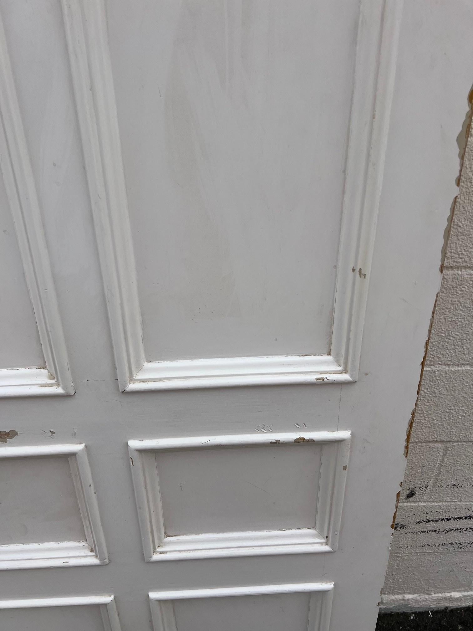 Puerta Interior de Seis Paneles Antigua NYC Brownstone en venta 7