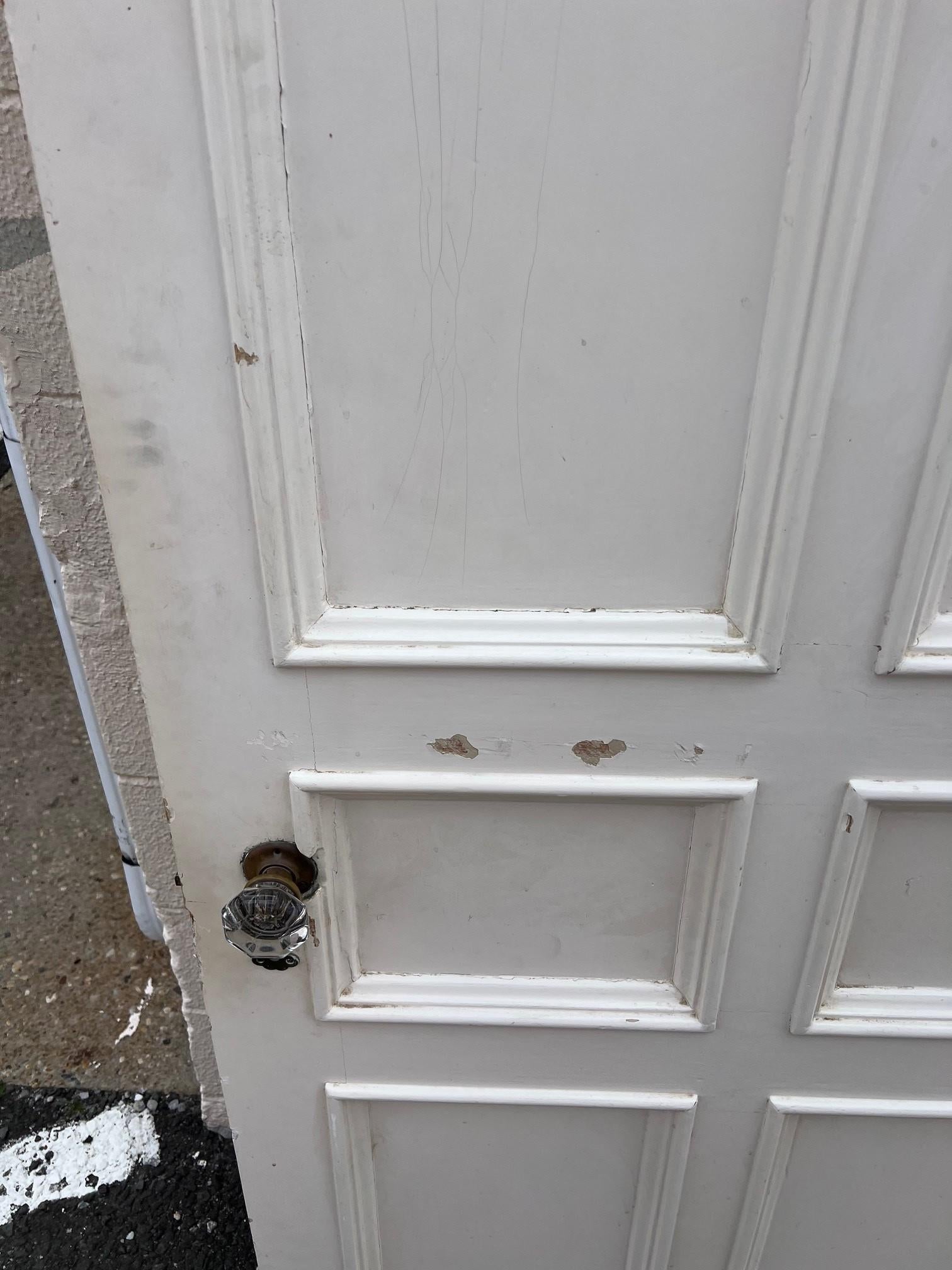 Puerta Interior de Seis Paneles Antigua NYC Brownstone en venta 8