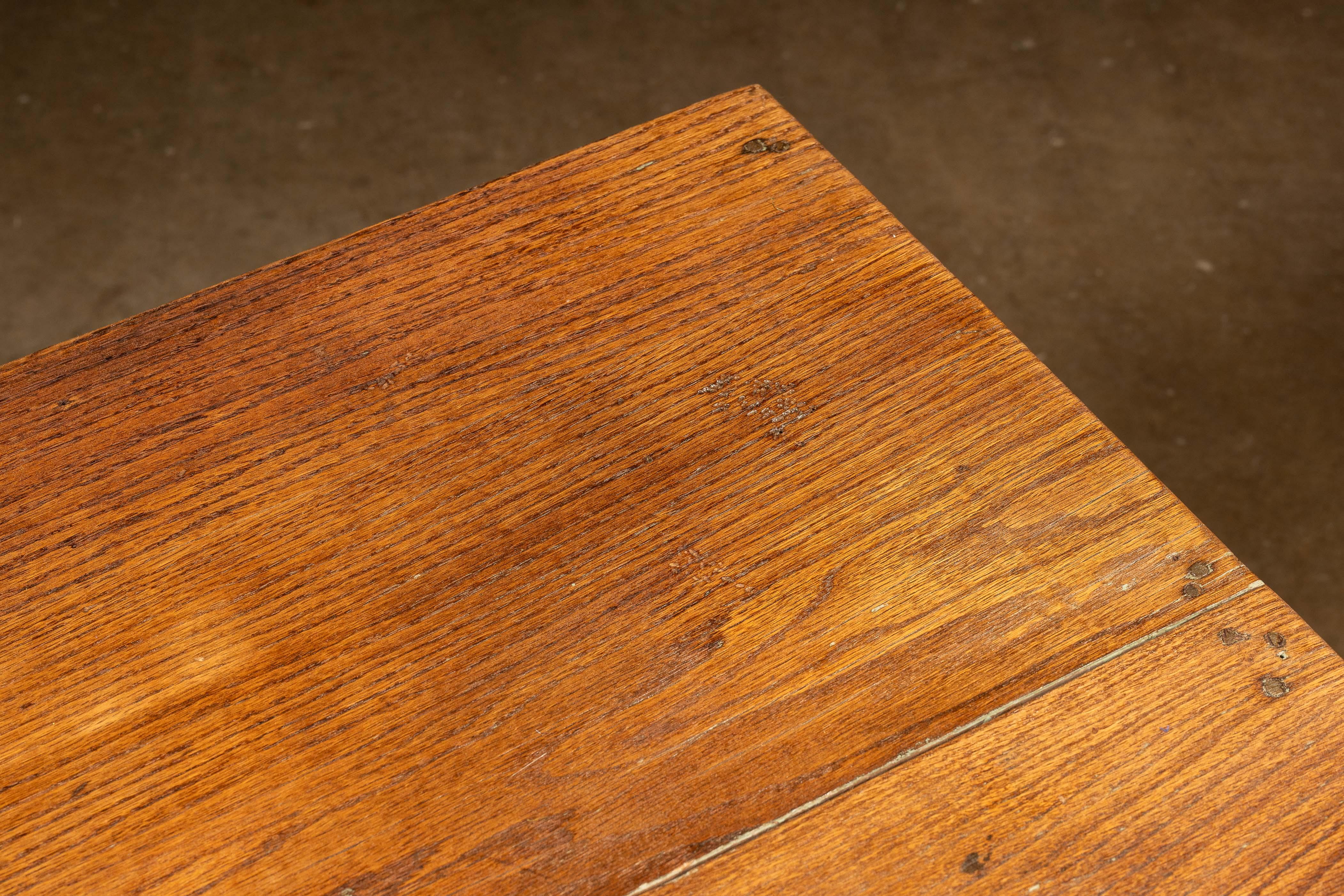XX secolo Armadietto portadocumenti a 12 cassetti in Oak antico in vendita