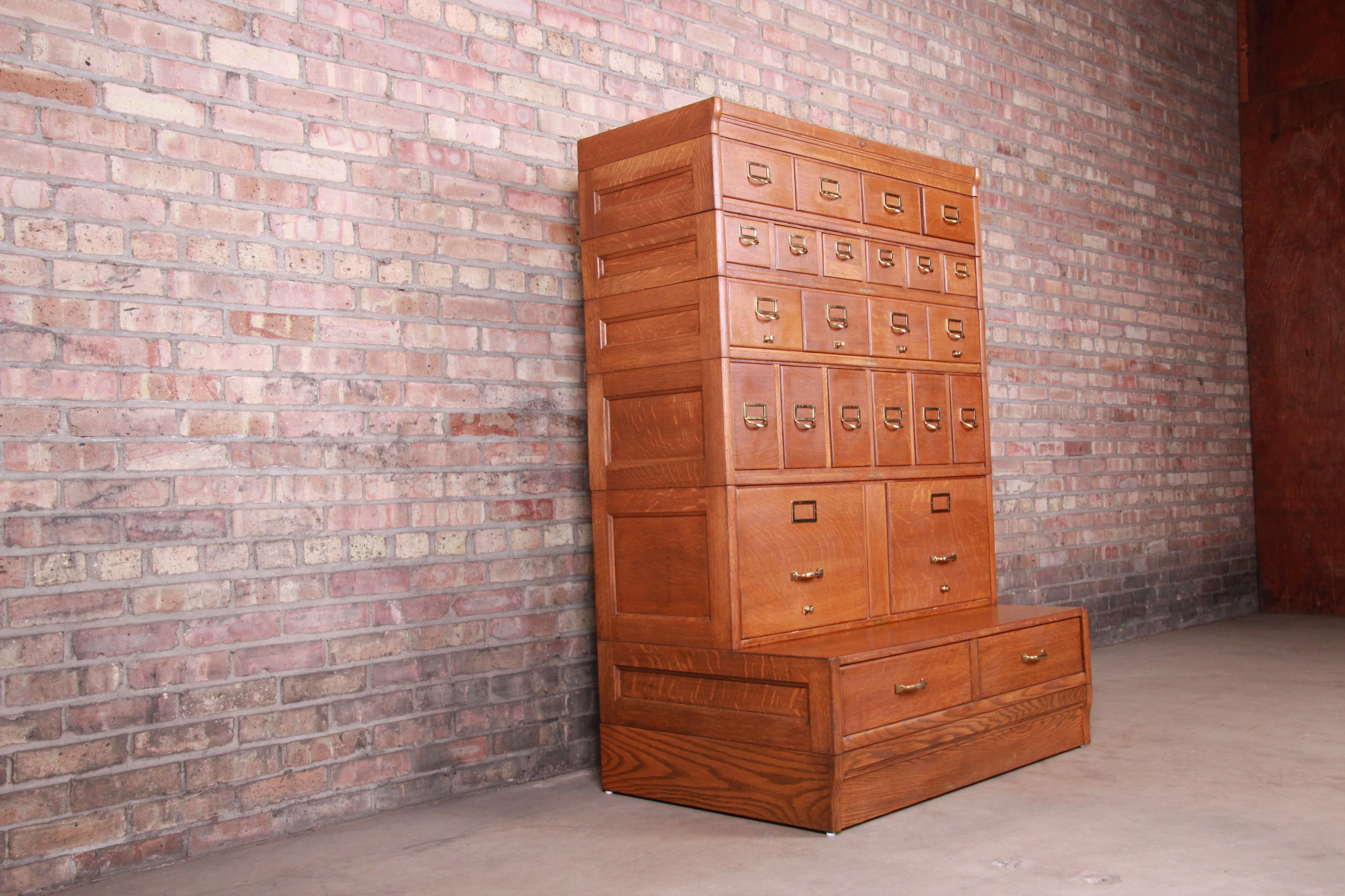 vintage file cabinets