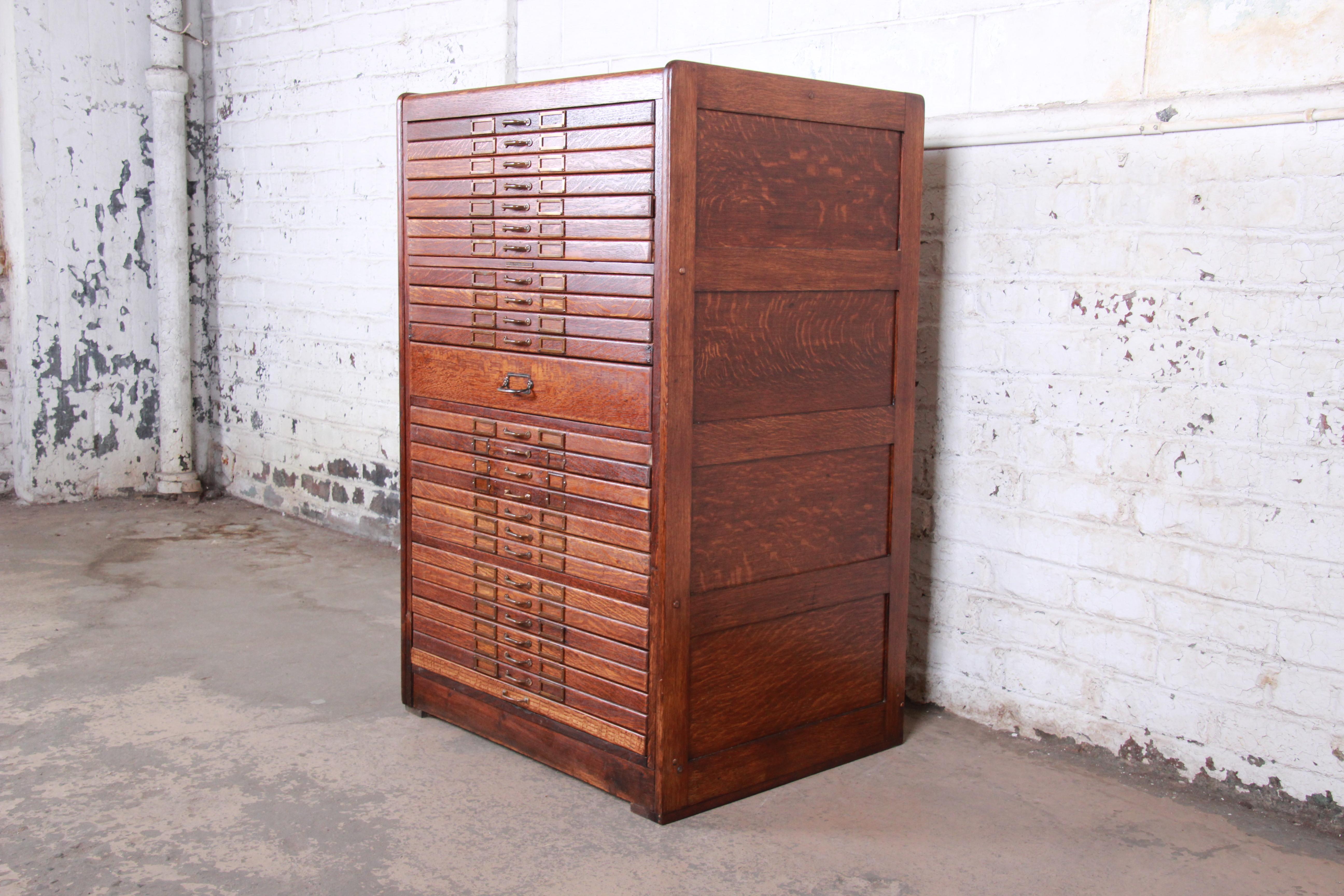 antique map drawers