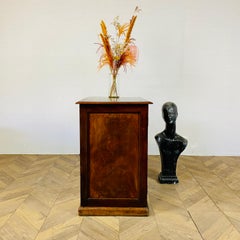 Meuble de rangement de collection ancien en chêne à 5 tiroirs avec poignées en laiton, début du 19ème siècle