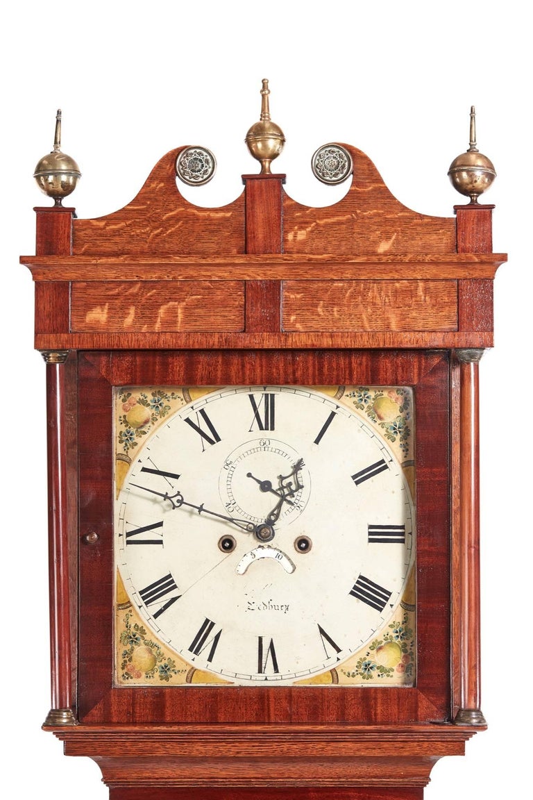 Antique Oak 8 Day Longcase Clock at 1stDibs