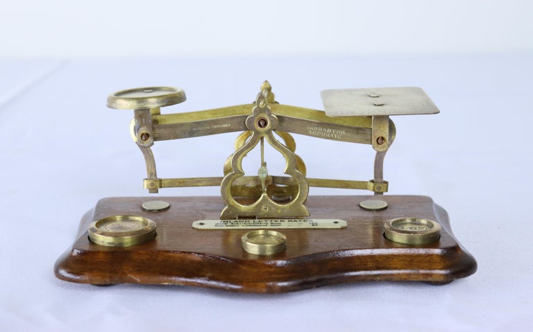 Antique Postal Scale at 1stDibs  antique postal scales value, letter scale,  old postal scale