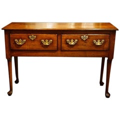 Antique Oak and Elm Dresser Base