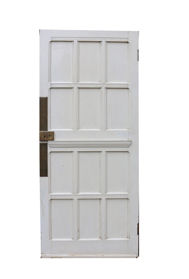 Antique Oak and Pine Interior Door For Sale at 1stdibs