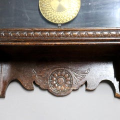 Antique Oak Ansonia Regulator Clock, circa 1910