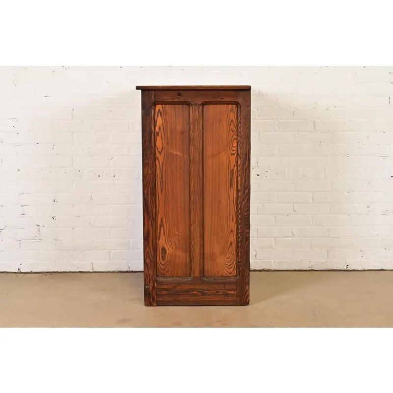 Antique Oak Architect's Blueprint File Cabinet by Hamilton, Circa 1900 For Sale 5