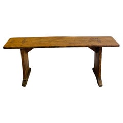 Banc en chêne antique