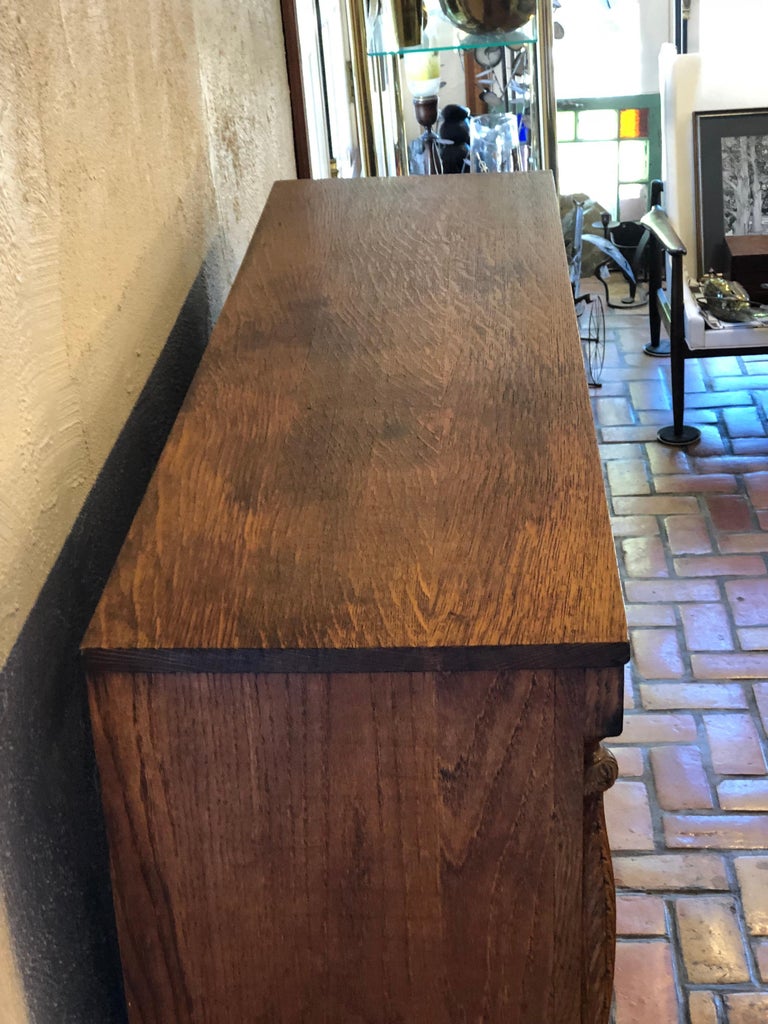 Antique Oak Bookcase with Original Keys at 1stDibs | antique oak ...