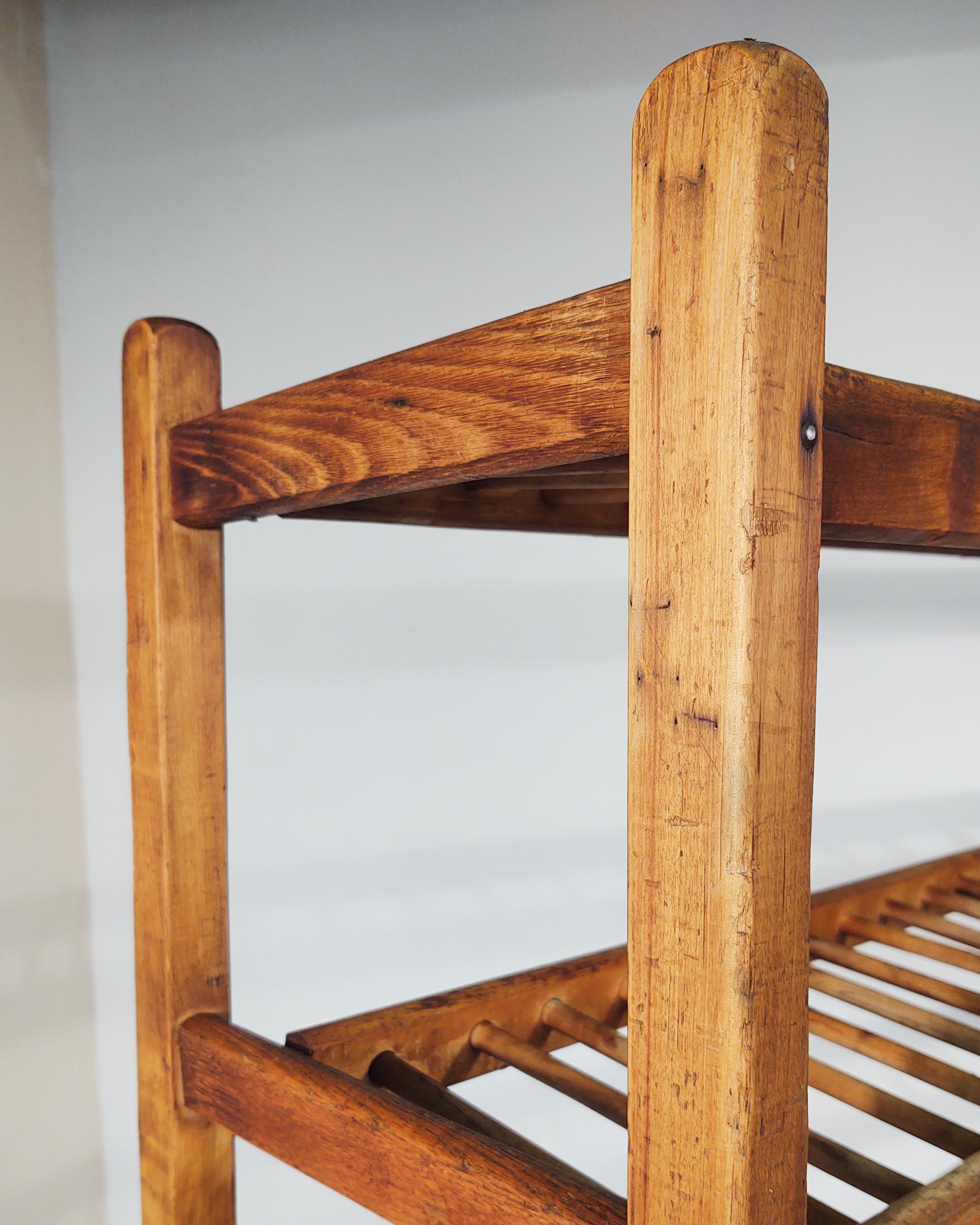 Antique Oak Bread Cooling Rack Shelf For Sale at 1stDibs