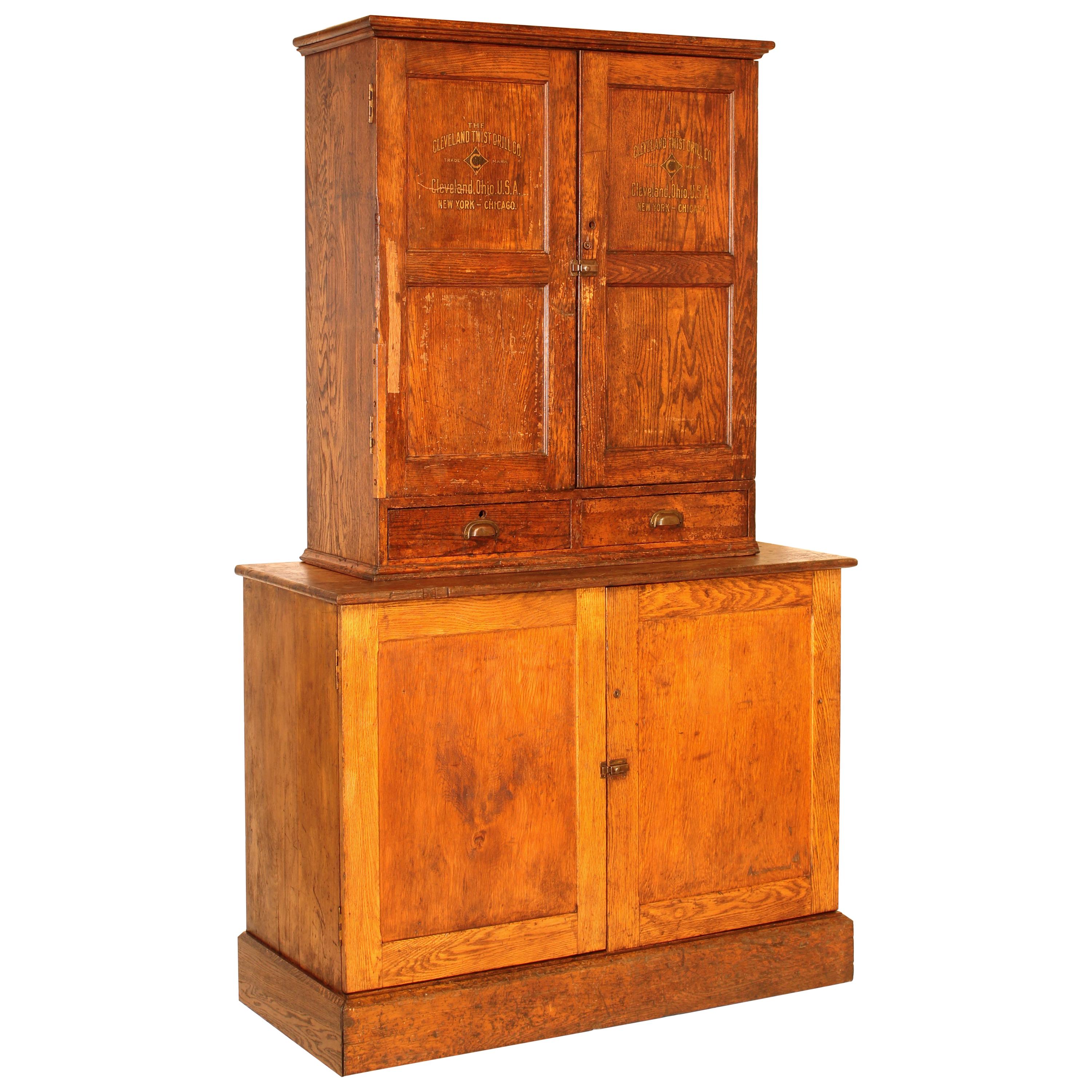 Apothecary Cabinet by The Cleveland Twist Drill Company